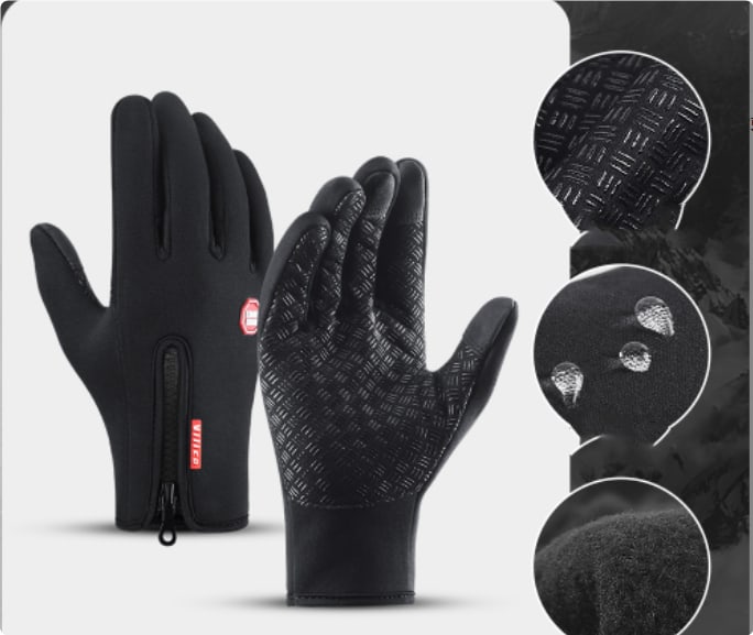 Winter Gloves Touch Screen Riding Motorcycle Sliding Waterproof Sports Gloves With Fleece view 19
