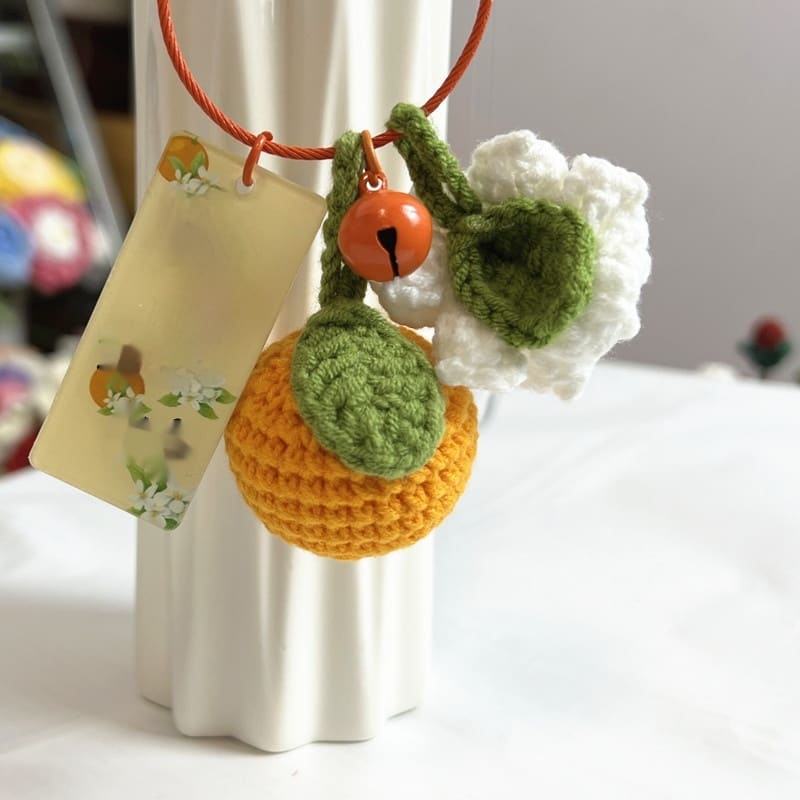 Key Ring Pendant Pendant Material Package Handmade Diy Wool Crochet Cartoon Figurine Doll