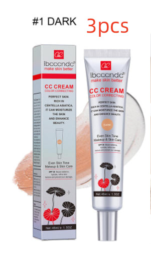 Moisturizing Correcting CC Cream Waterproof Anti-sweat Makeup Before Concealer Lasting Women Makeup Protect Skin Erborian Make view 11