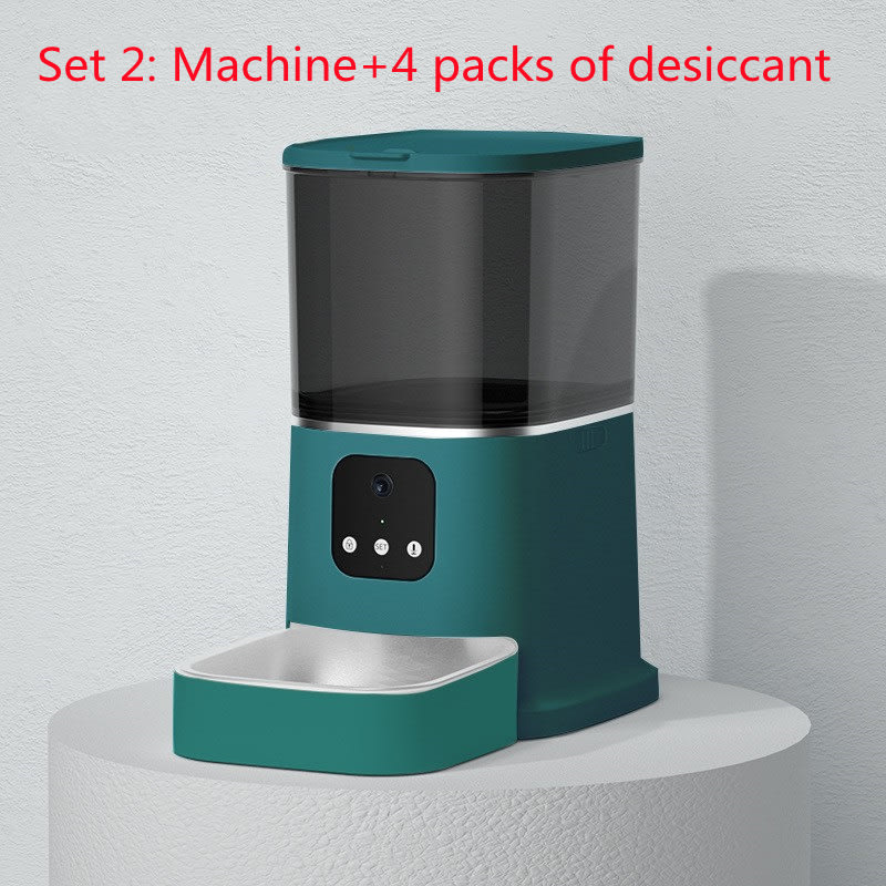 Pet Automatic Feeder Large Capacity Smart Voice Recorder APP Control Timer Feeding Cat Dog Food Dispenser With WiFi Pet Bo view 10