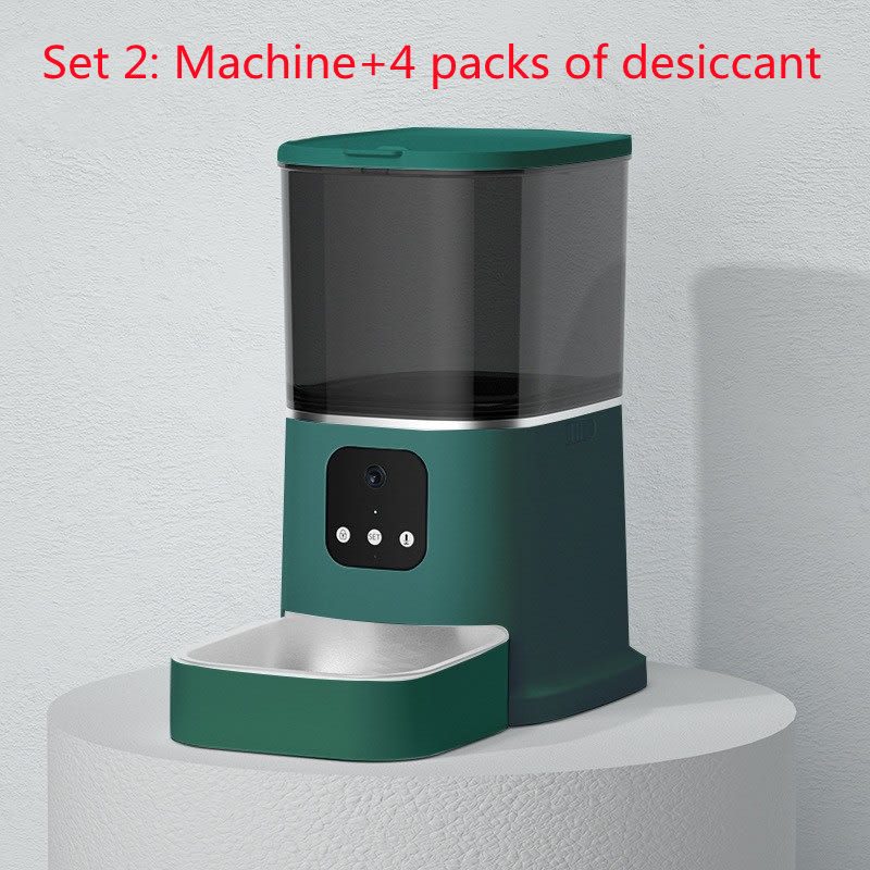 Pet Automatic Feeder Large Capacity Smart Voice Recorder APP Control Timer Feeding Cat Dog Food Dispenser With WiFi Pet Bo view 20