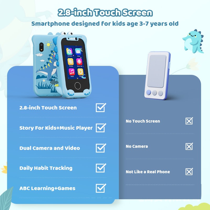Early Childhood Education Photo Video Game Mini Bear Handheld Touch Mobile Phone Camera view 17