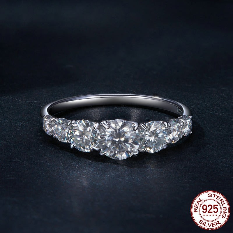 50 Points Moissanite Ring Proposal view 2