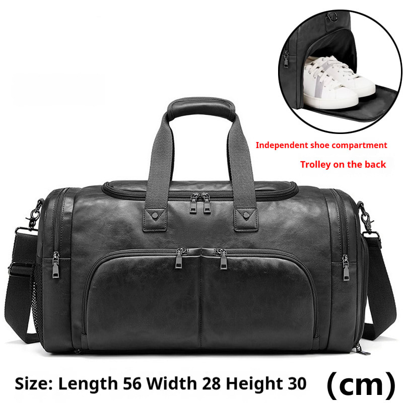 Men's Portable Travel Bag Crossbody Business Short Distance Business Bag Large Capacity view 2
