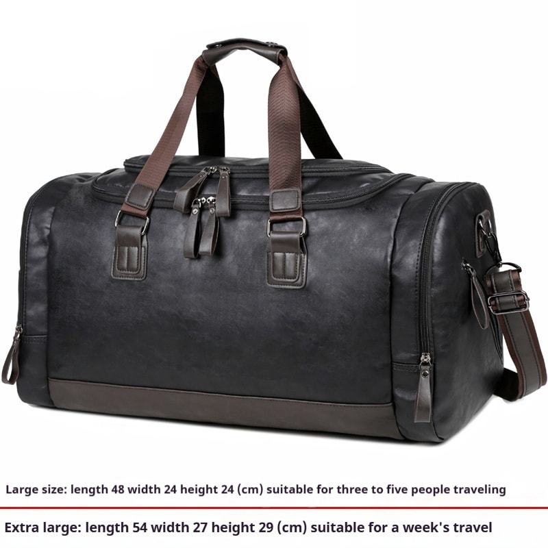 Men's Portable Travel Bag Crossbody Business Short Distance Business Bag Large Capacity view 5