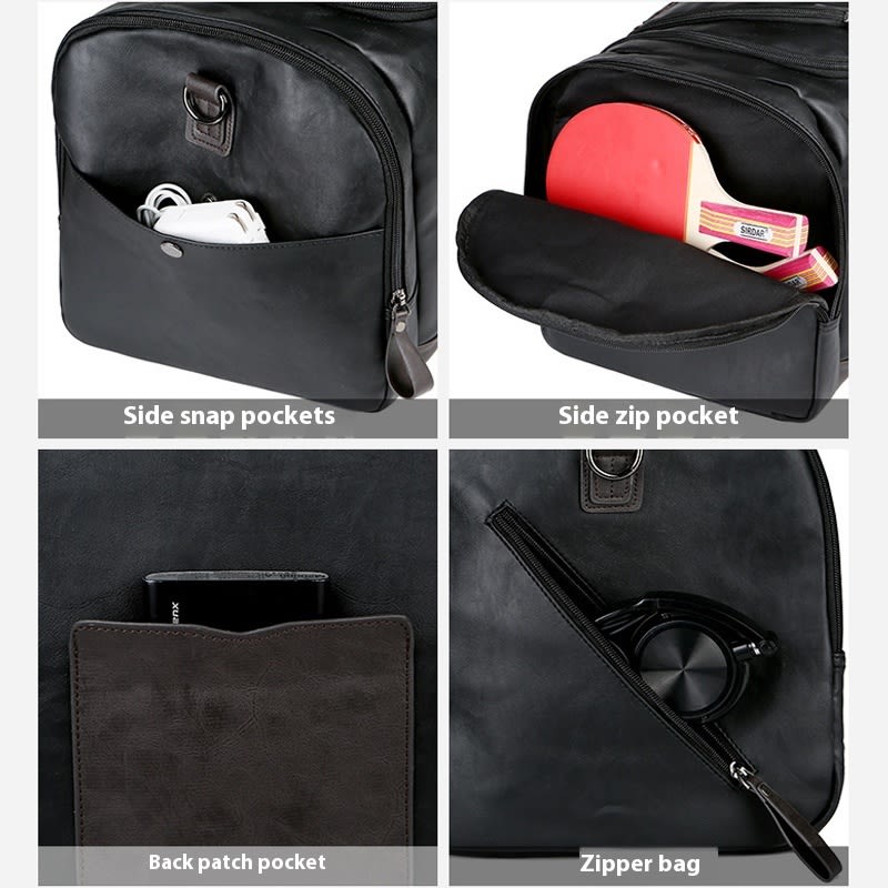 Men's Portable Travel Bag Crossbody Business Short Distance Business Bag Large Capacity view 7