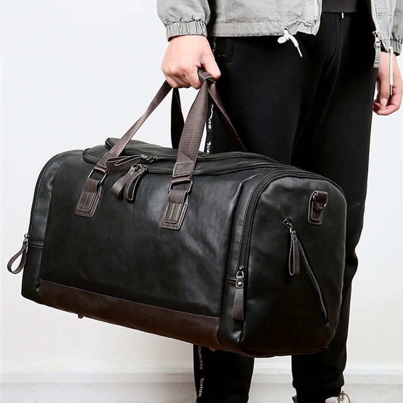 Men's Portable Travel Bag Crossbody Business Short Distance Business Bag Large Capacity view 4
