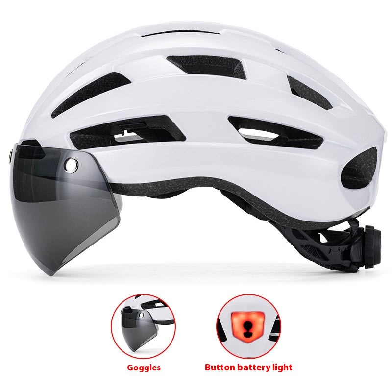Magnetic Suction Goggles Unisex Mountain Highway Color Changing Cycling Bicycle Helmet view 24