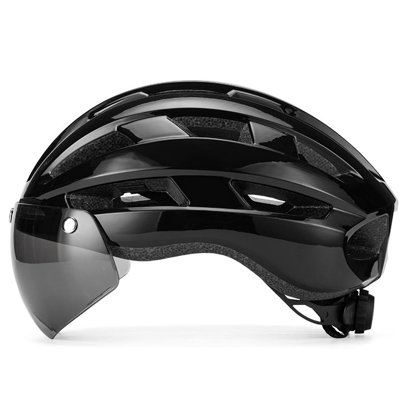 Magnetic Suction Goggles Unisex Mountain Highway Color Changing Cycling Bicycle Helmet view 18