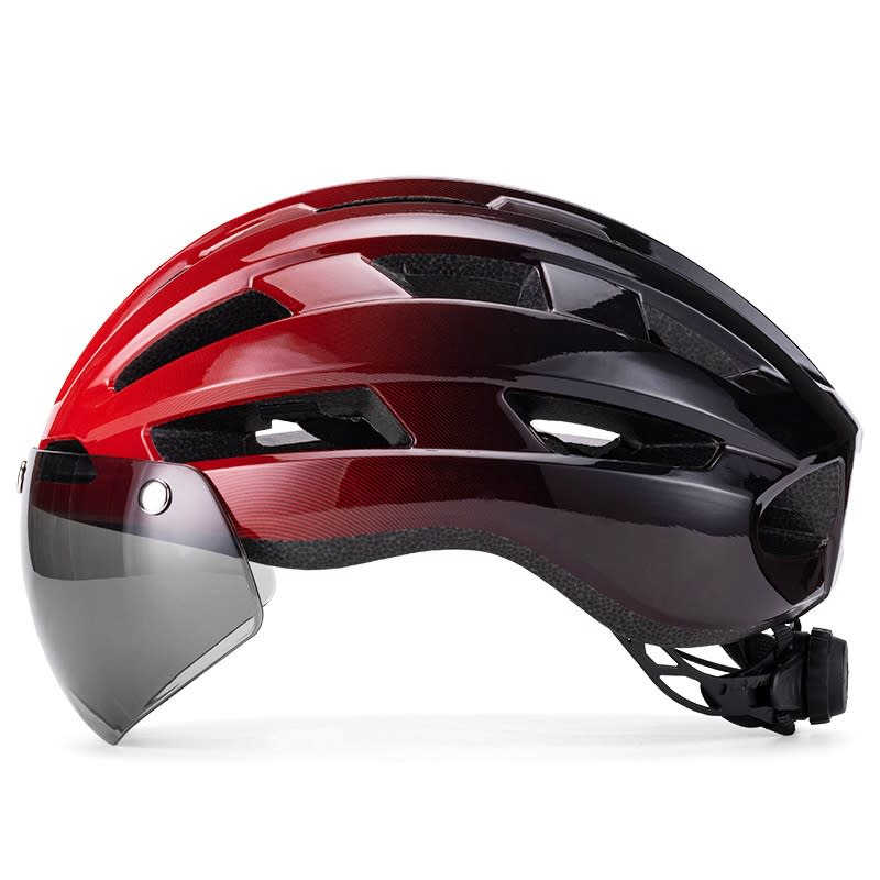 Magnetic Suction Goggles Unisex Mountain Highway Color Changing Cycling Bicycle Helmet view 27