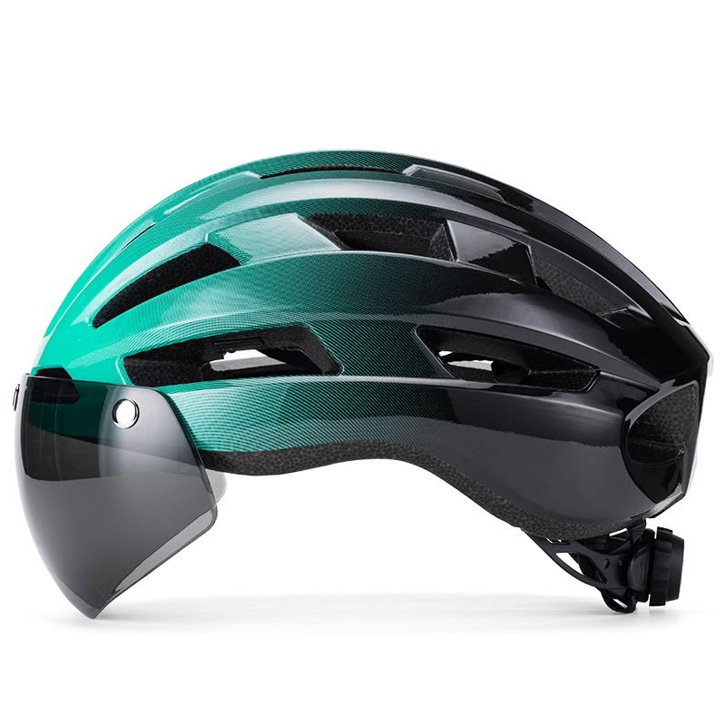 Magnetic Suction Goggles Unisex Mountain Highway Color Changing Cycling Bicycle Helmet view 5