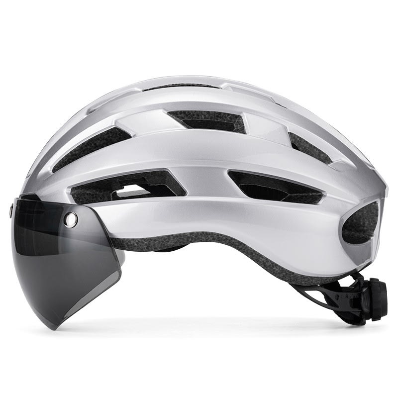 Magnetic Suction Goggles Unisex Mountain Highway Color Changing Cycling Bicycle Helmet view 28