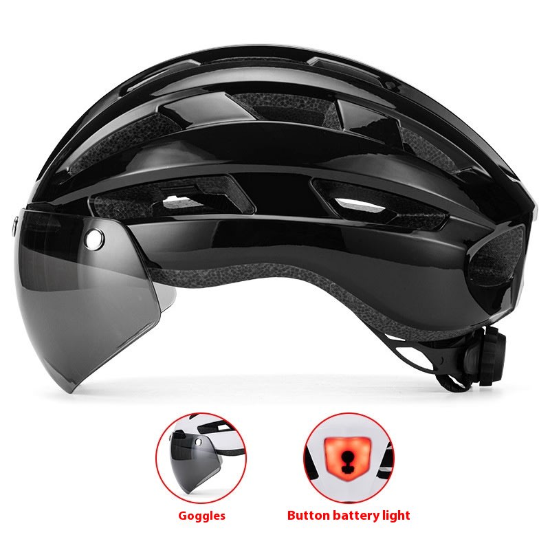 Magnetic Suction Goggles Unisex Mountain Highway Color Changing Cycling Bicycle Helmet view 21
