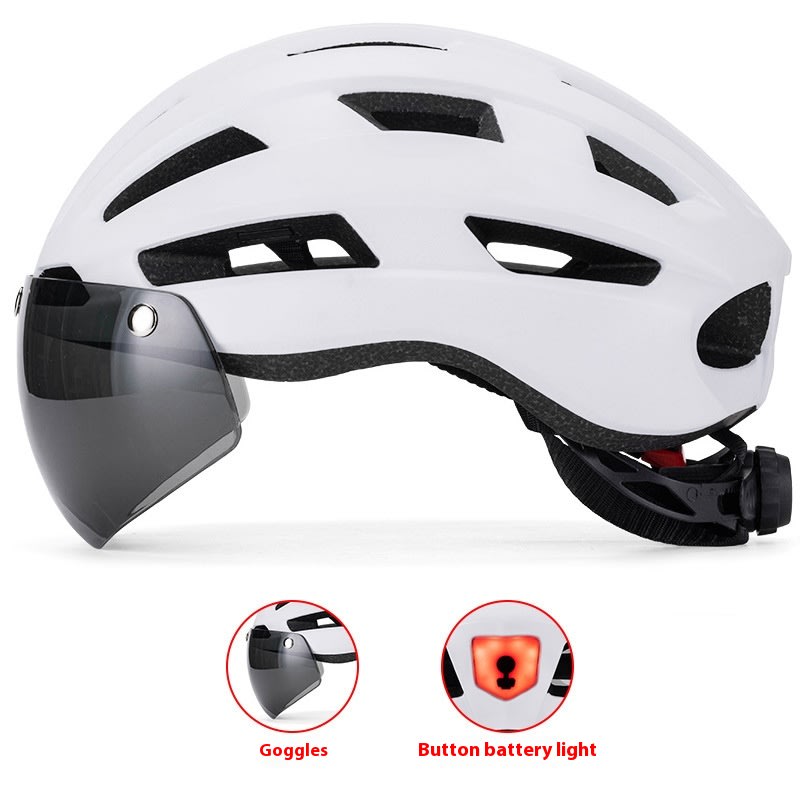 Magnetic Suction Goggles Unisex Mountain Highway Color Changing Cycling Bicycle Helmet view 8