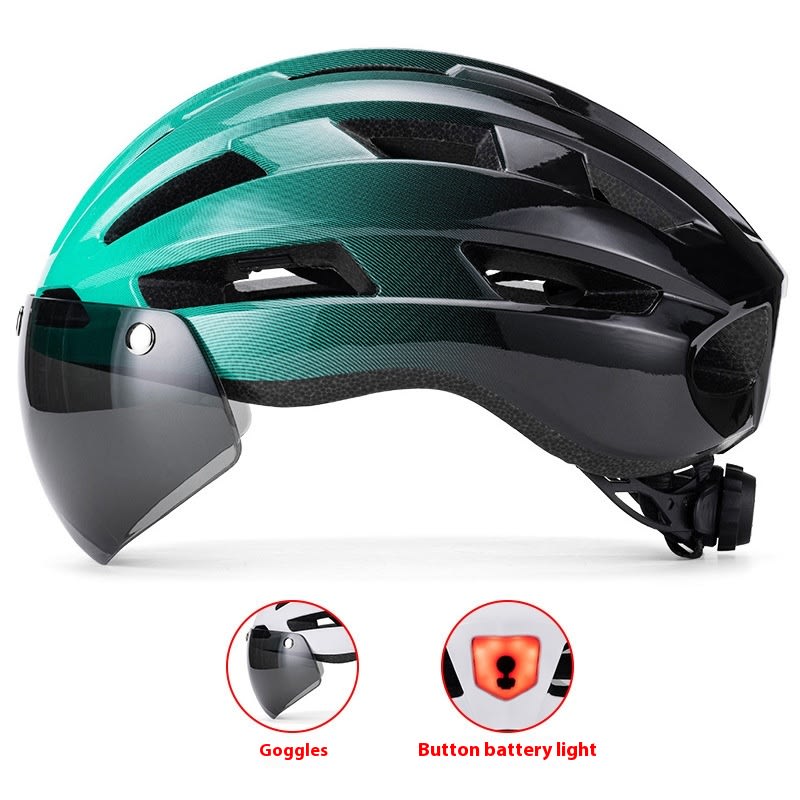 Magnetic Suction Goggles Unisex Mountain Highway Color Changing Cycling Bicycle Helmet view 23