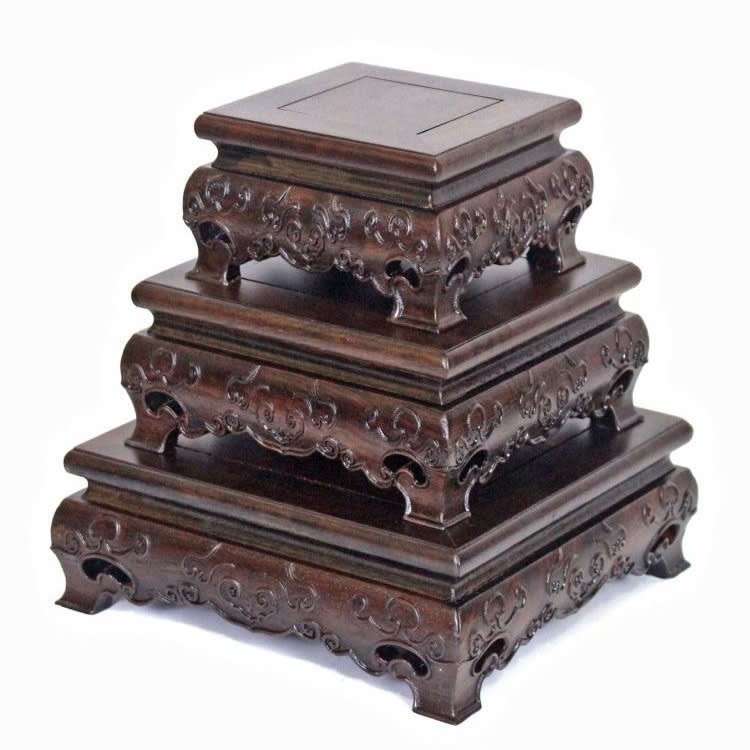 Door Frame Grape Vine Jade Stone Teapot Chopsticks Base view 18
