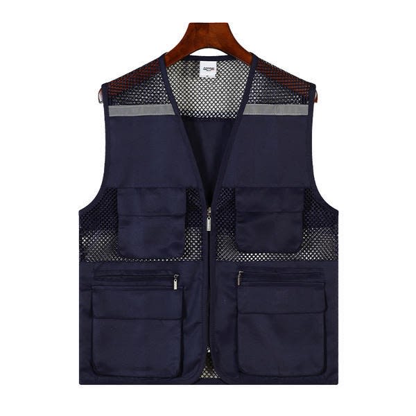 Adult Children's Clothing Multi-pocket Reflective Waistcoat view 10