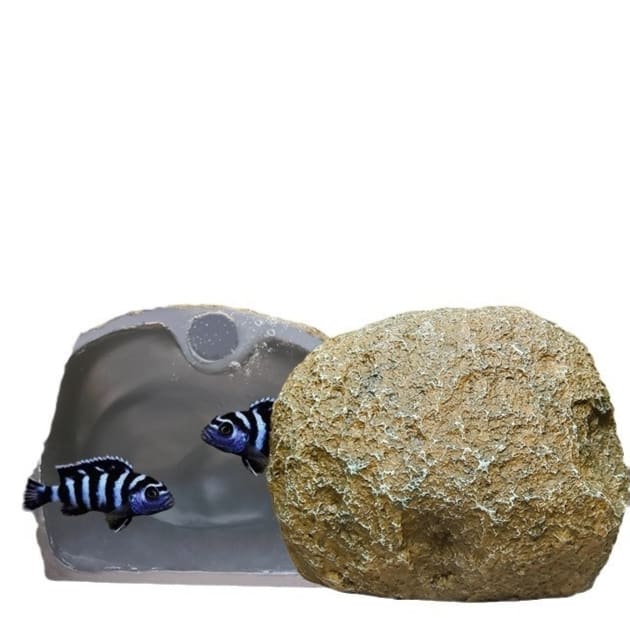 Fish Tank Magnetic Shelter Ornaments view 3