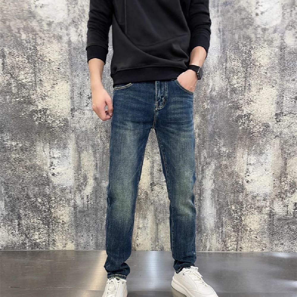 Men's Fashion Personalized Stretch All-matching Trousers view 2