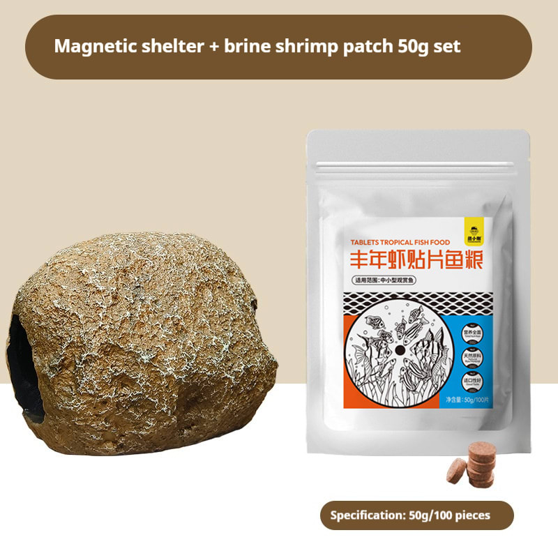 Fish Tank Magnetic Shelter Ornaments view 6