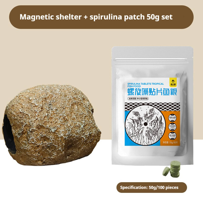 Fish Tank Magnetic Shelter Ornaments view 8