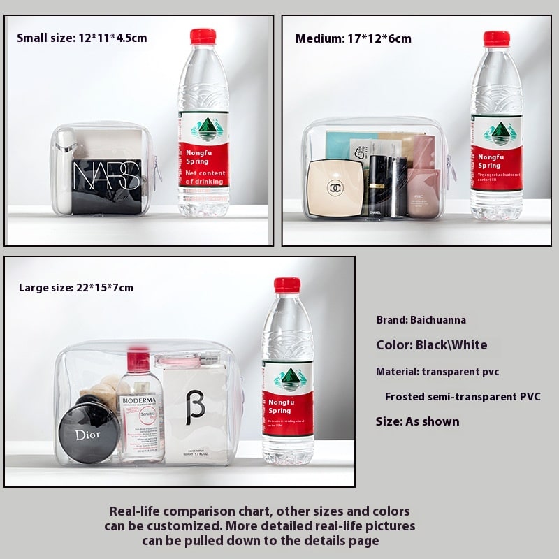 High Transparent Waterproof Travel Multi-functional Large Capacity Storage Bag view 3