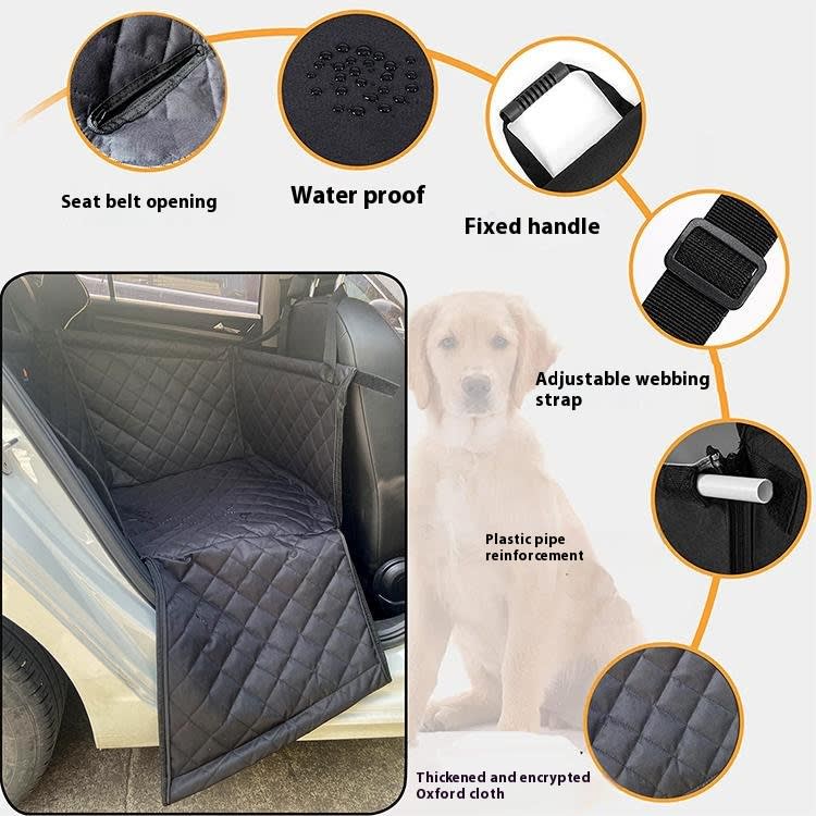Anti-Dirty Car Pet Mat Dog Safety Seat view 4