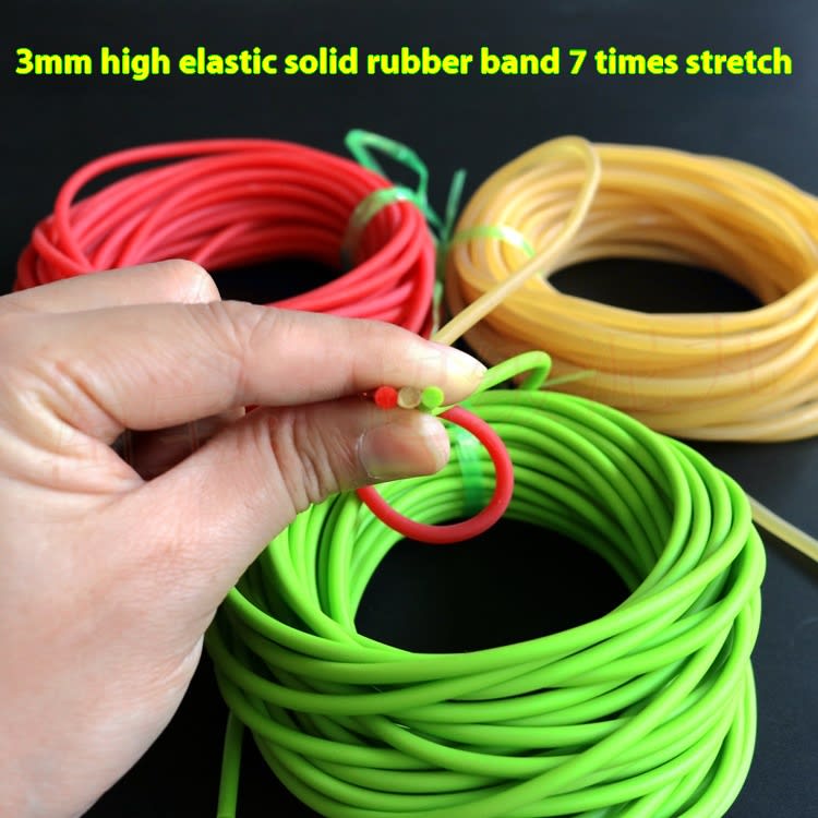 Solid Rubber Band Slingshot Rubber Band Without Frame Solid Hose view 4