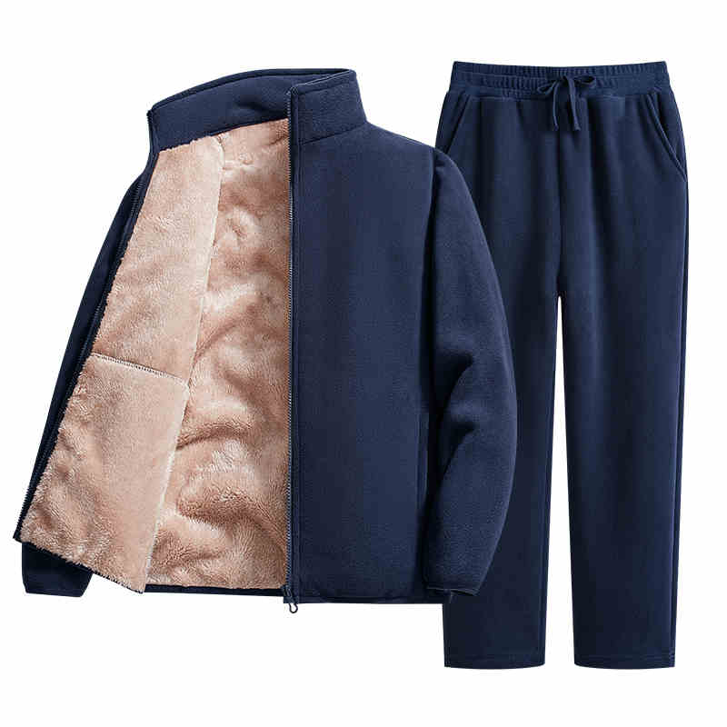 Soft And Comfortable Sports Suit Women's Sweater Fleece Casual Pants view 2