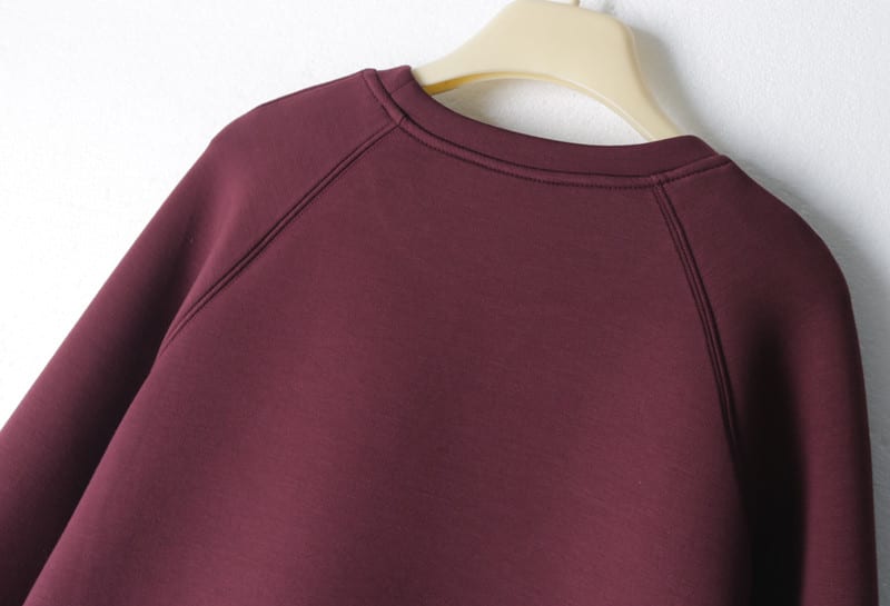 Casual Sports Suit Long-sleeved Sweater With Cropped Pants view 4