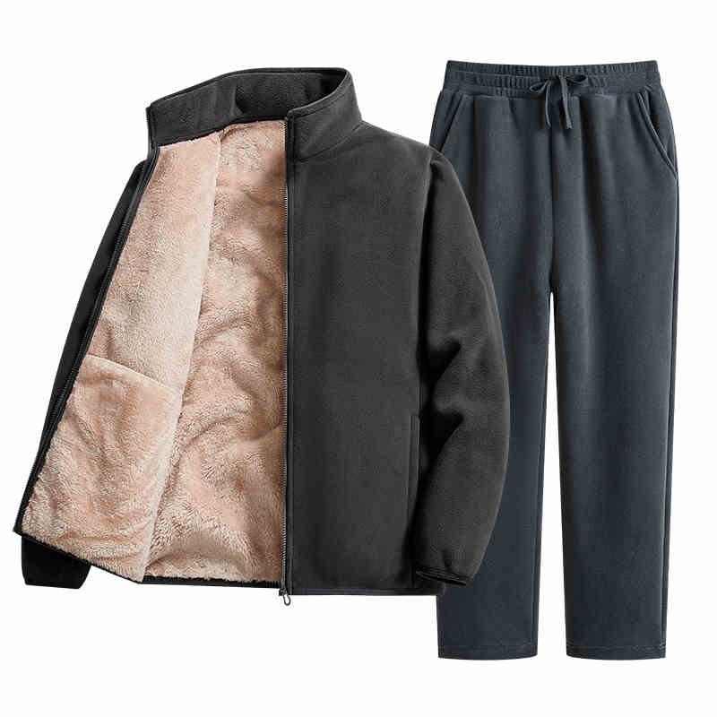Soft And Comfortable Sports Suit Women's Sweater Fleece Casual Pants view 7