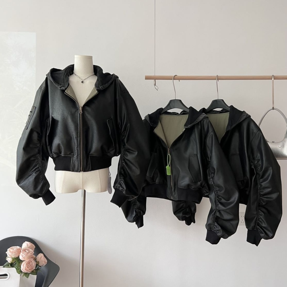 Autumn And Winter Korean Retro Short Jacket view 4