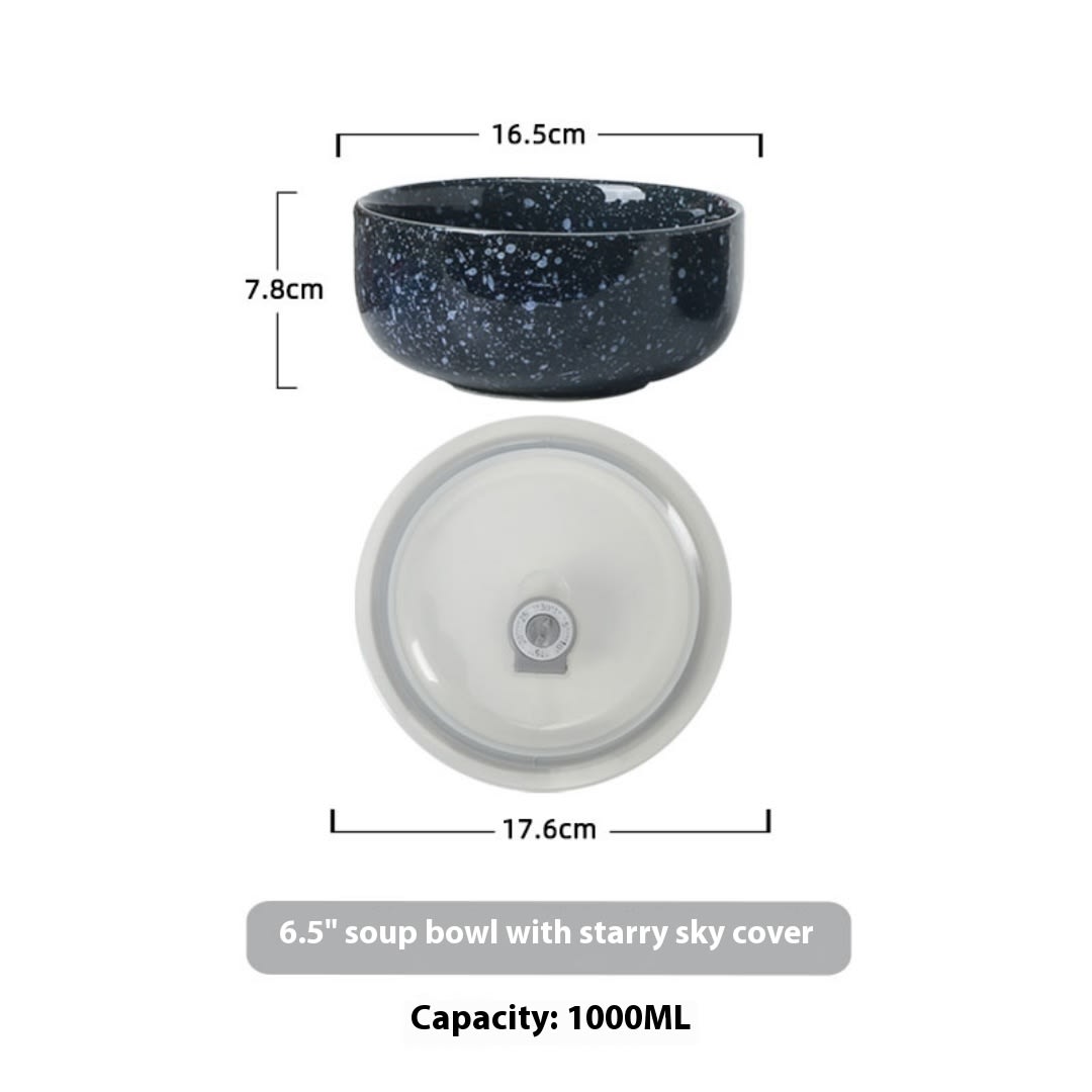 Japanese Ceramic Large Household Noodle Bowl view 4