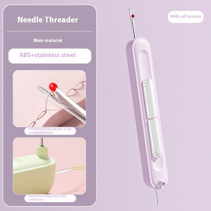 Needle Threading Thread Guide Machine Hand Sewing Tools For The Elderly view 4