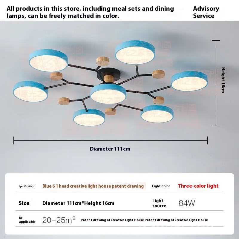 Living Room Ceiling Lamp Modern Minimalist Creative Lamps view 16