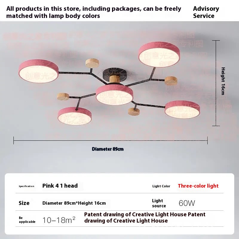 Living Room Ceiling Lamp Modern Minimalist Creative Lamps view 26
