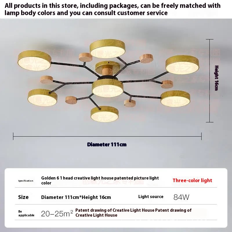 Living Room Ceiling Lamp Modern Minimalist Creative Lamps view 27