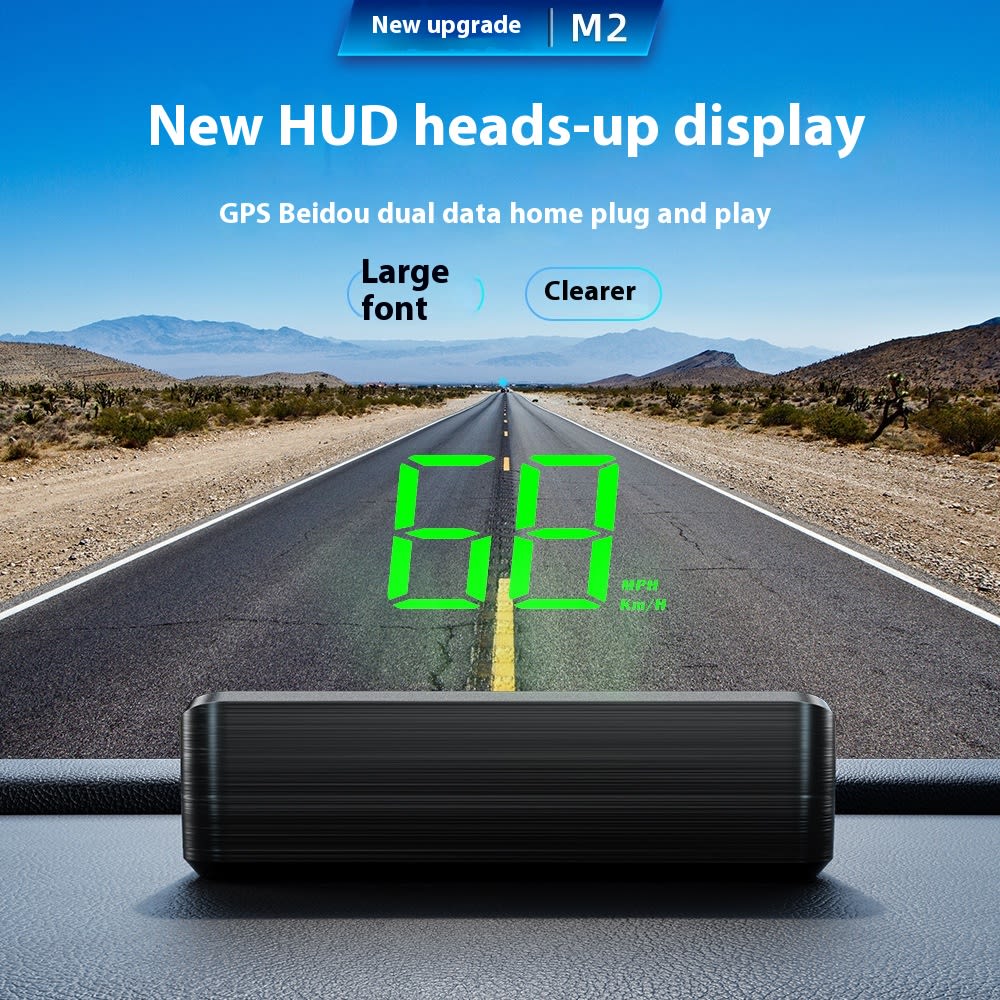 New Universal Head-up Display Car GPS Velometer view 5