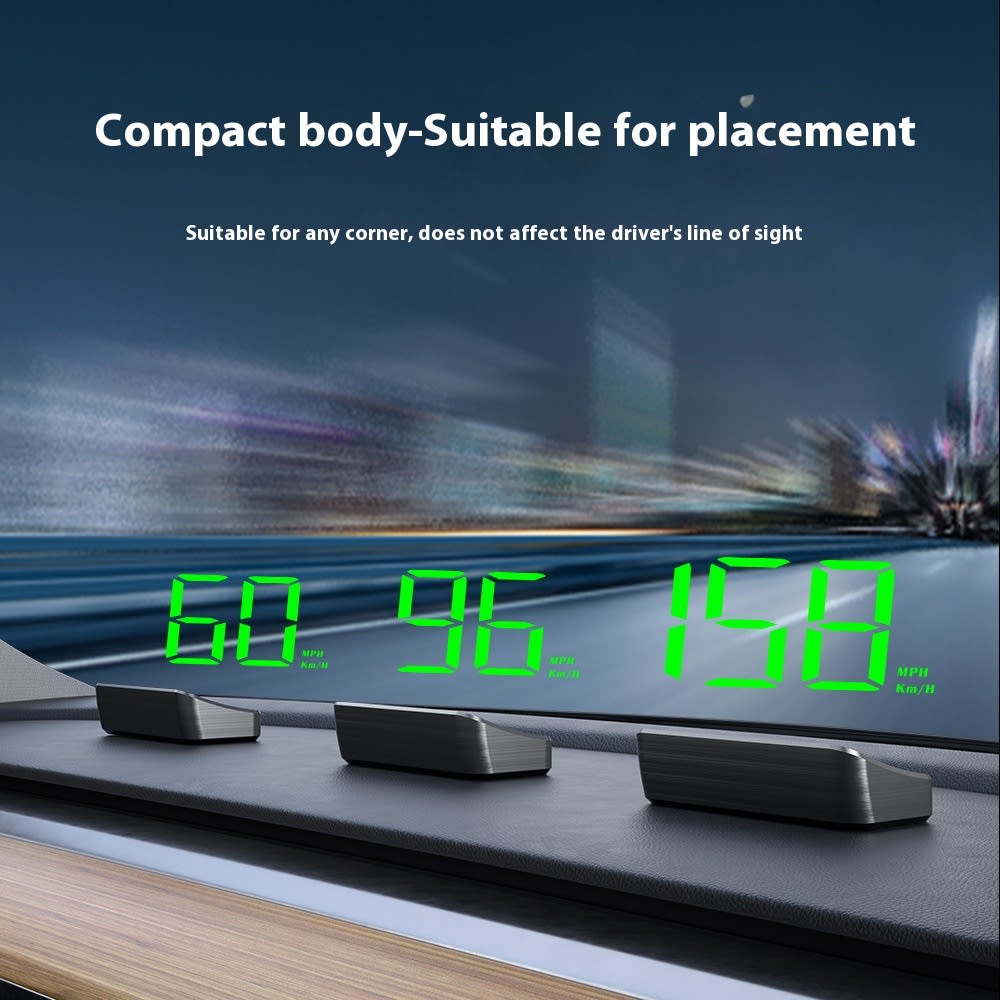 New Universal Head-up Display Car GPS Velometer view 2