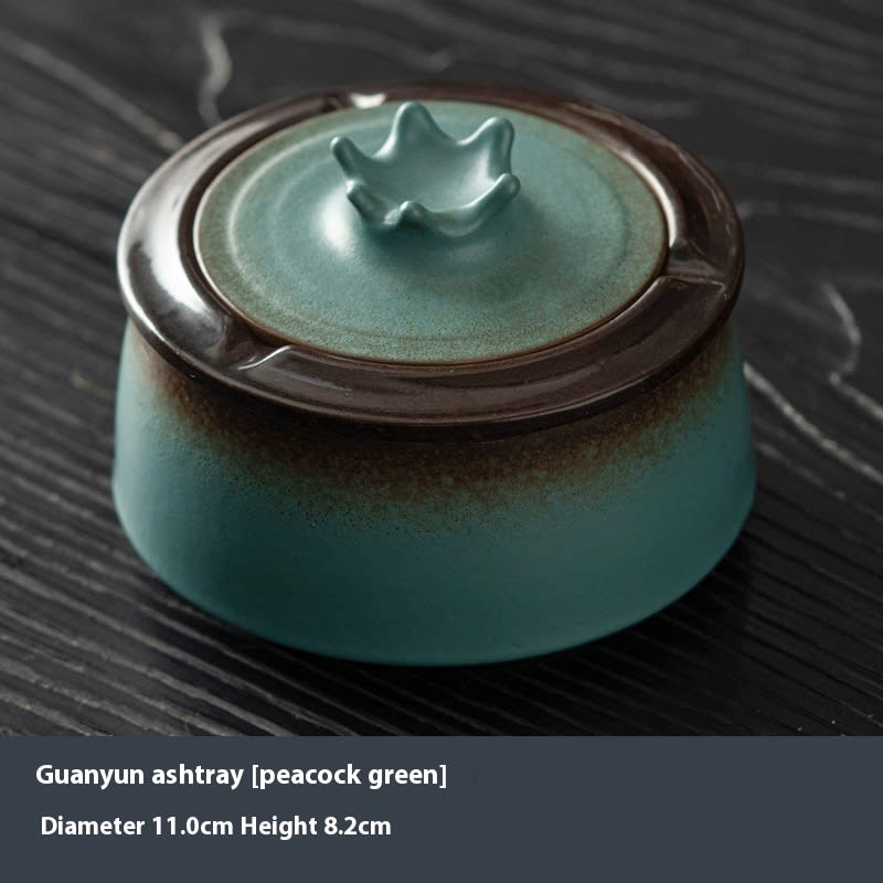 Ceramic Creative Tea Table High-end Entry Lux Ashtray view 4