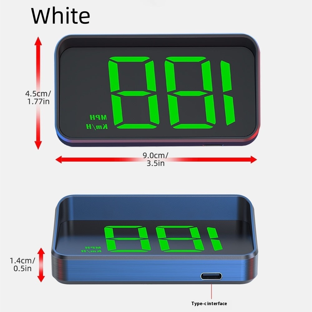 New Universal Head-up Display Car GPS Velometer view 4