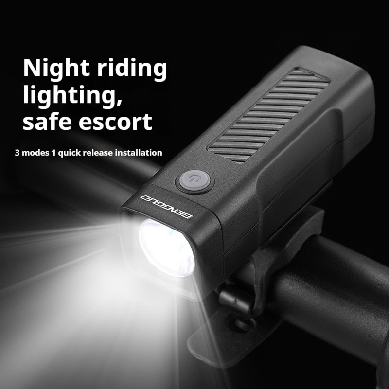 Bicycle Headlight Night Riding USB Rechargeable Outdoor Lighting Lamp view 2