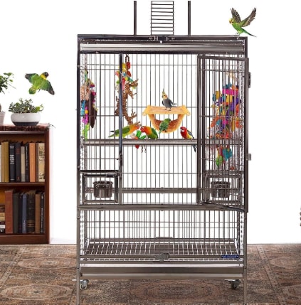 Parrot Pet Hamster Nest Warm Hammock Removable And Washable Hammock Window Sill Multi-color Hanging Cat Cradle view 3
