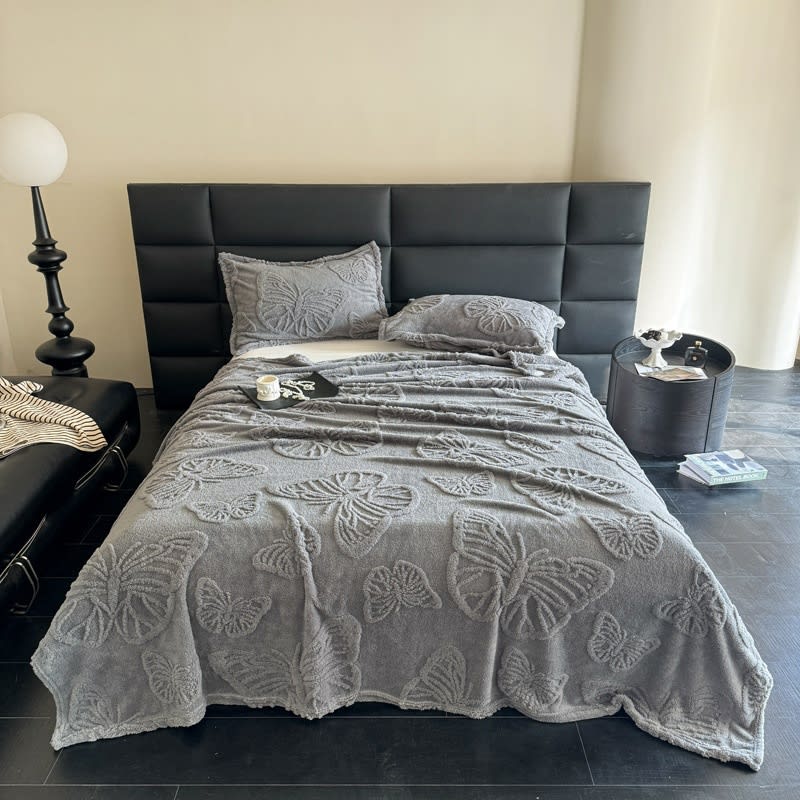 Butterfly Cotton Wool Leisure Blanket view 11