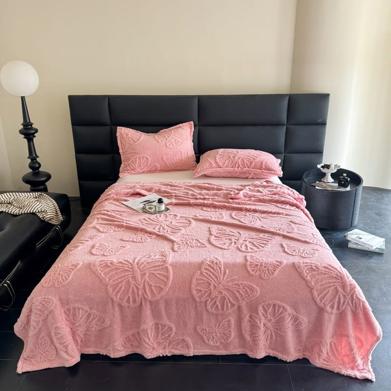 Butterfly Cotton Wool Leisure Blanket view 7