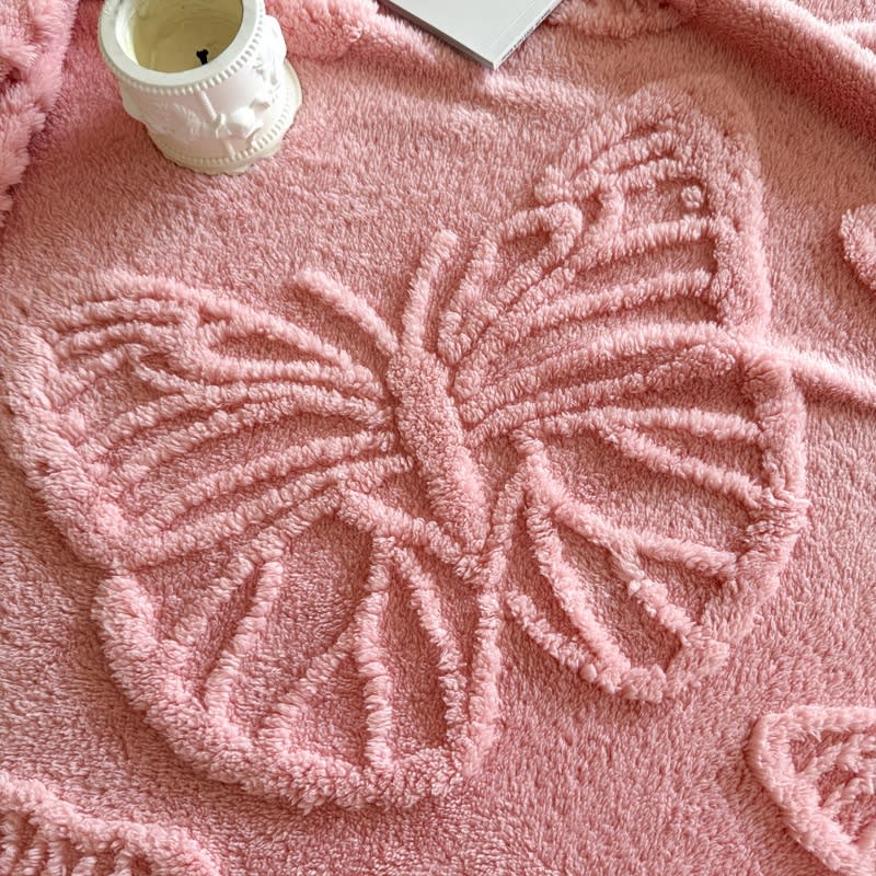 Butterfly Cotton Wool Leisure Blanket view 2
