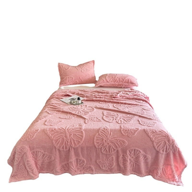 Butterfly Cotton Wool Leisure Blanket view 12