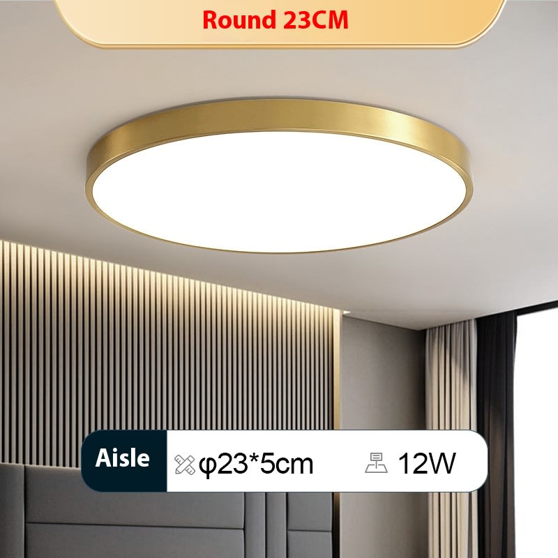 Led Ceiling Light Simple Living Room Round Nail Lamp For Domestic Use view 41
