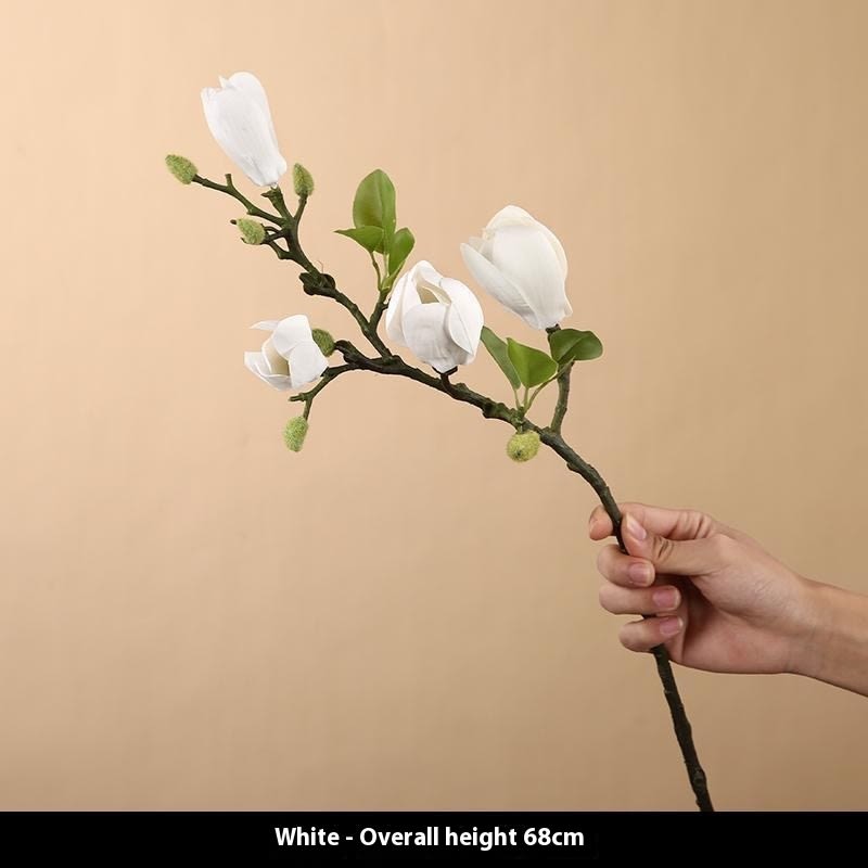 Magnolia Artificial Fake Flower Decoration view 4