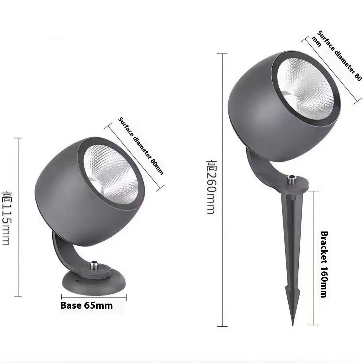 Cast Round COB Wine Glass Park Outdoor view 7